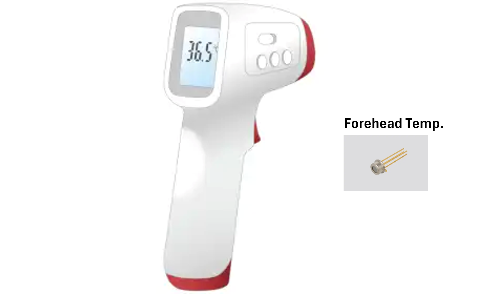 Forehead Temperature sensor 